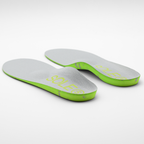 A pair of SOLE5 Full Length Orthotic Insoles in front of a white background.