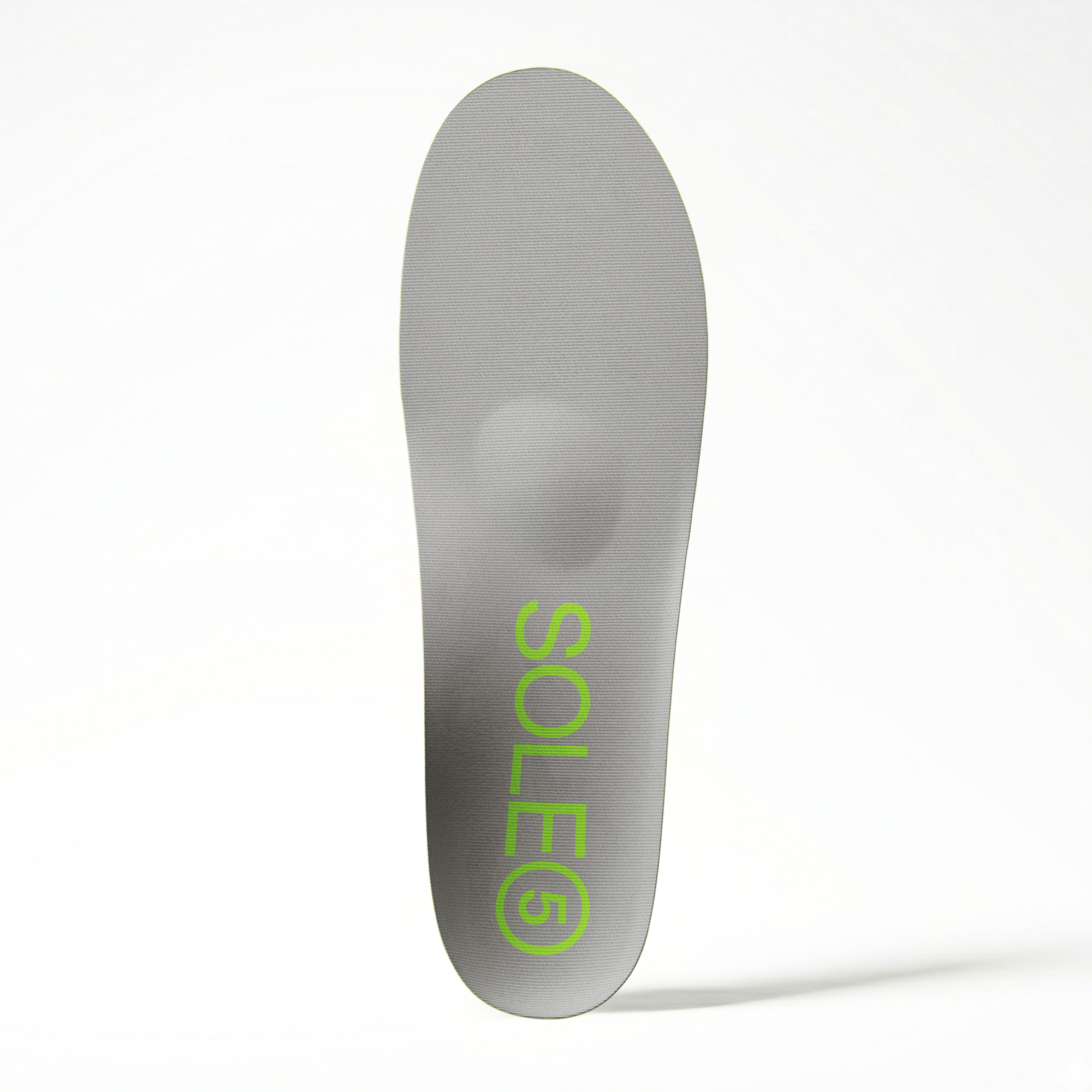 SOLE5 Orthotic front with logo SOLE5 on the front. On a white background.
