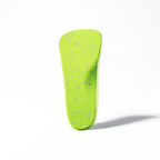 SOLE5 Orthotic Insole image of the highlighting the Grey and Yellow Flake pattern on a white background