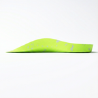 Arch profile of SOLE5 Half Length Orthotic on white background.