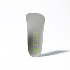 SOLE5 Grey Orthotic Insoles with 'SOLE5' branding on a white background