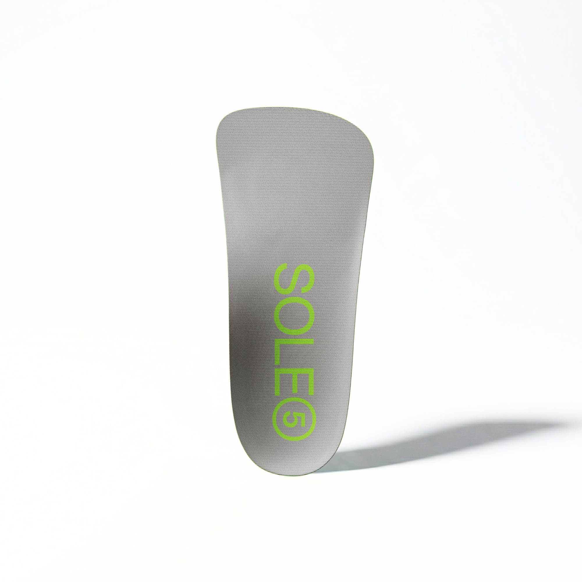 SOLE5 Grey Orthotic Insoles with 'SOLE5' branding on a white background
